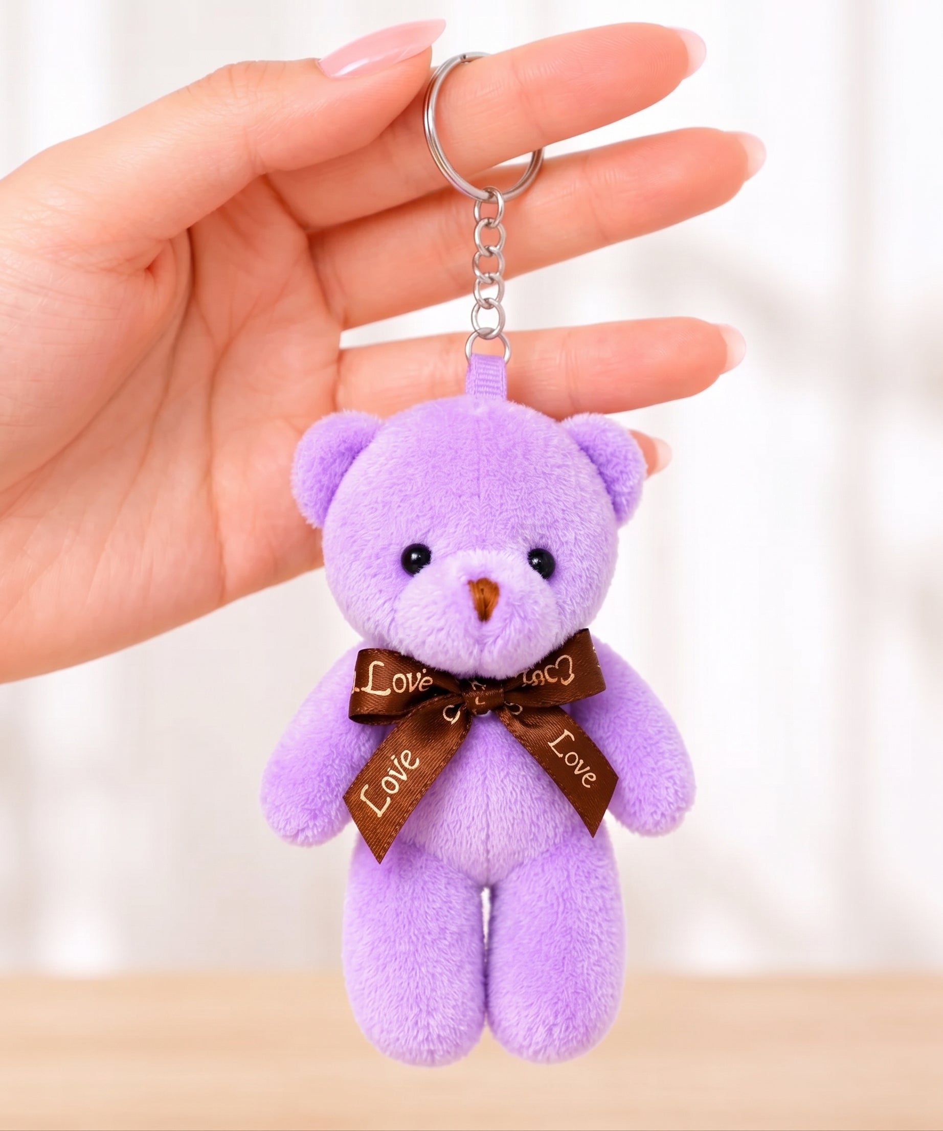 Mor Peluş Ayıcık