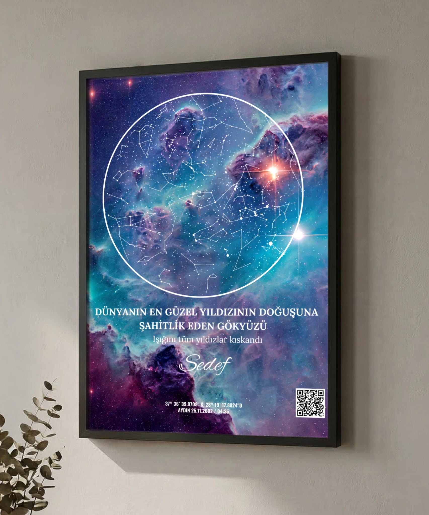 Cosmos Yıldız Haritası | Hediye fikirleri