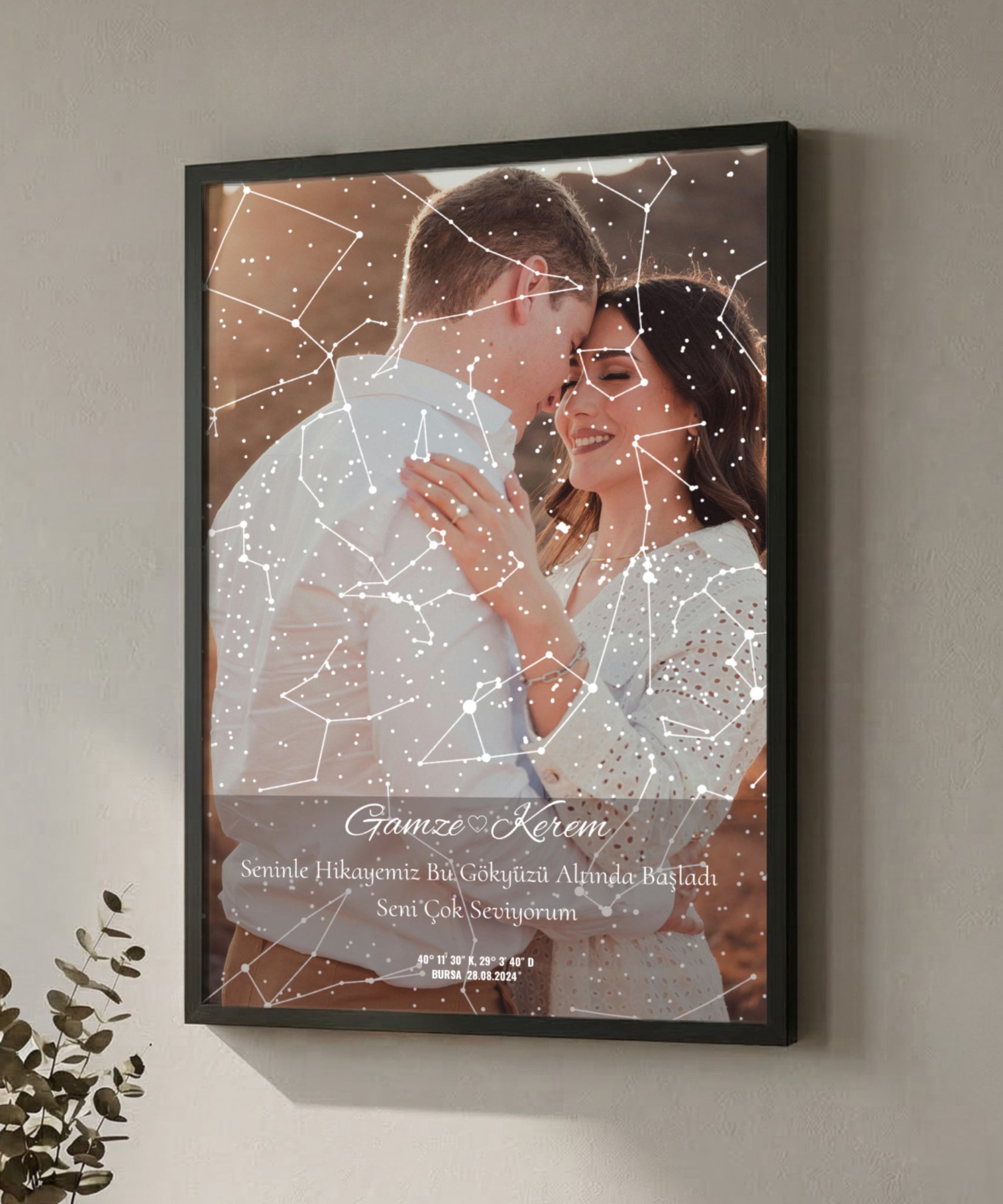 Fotoğraflı yıldız haritaları, sevgiliye en güzel hediye