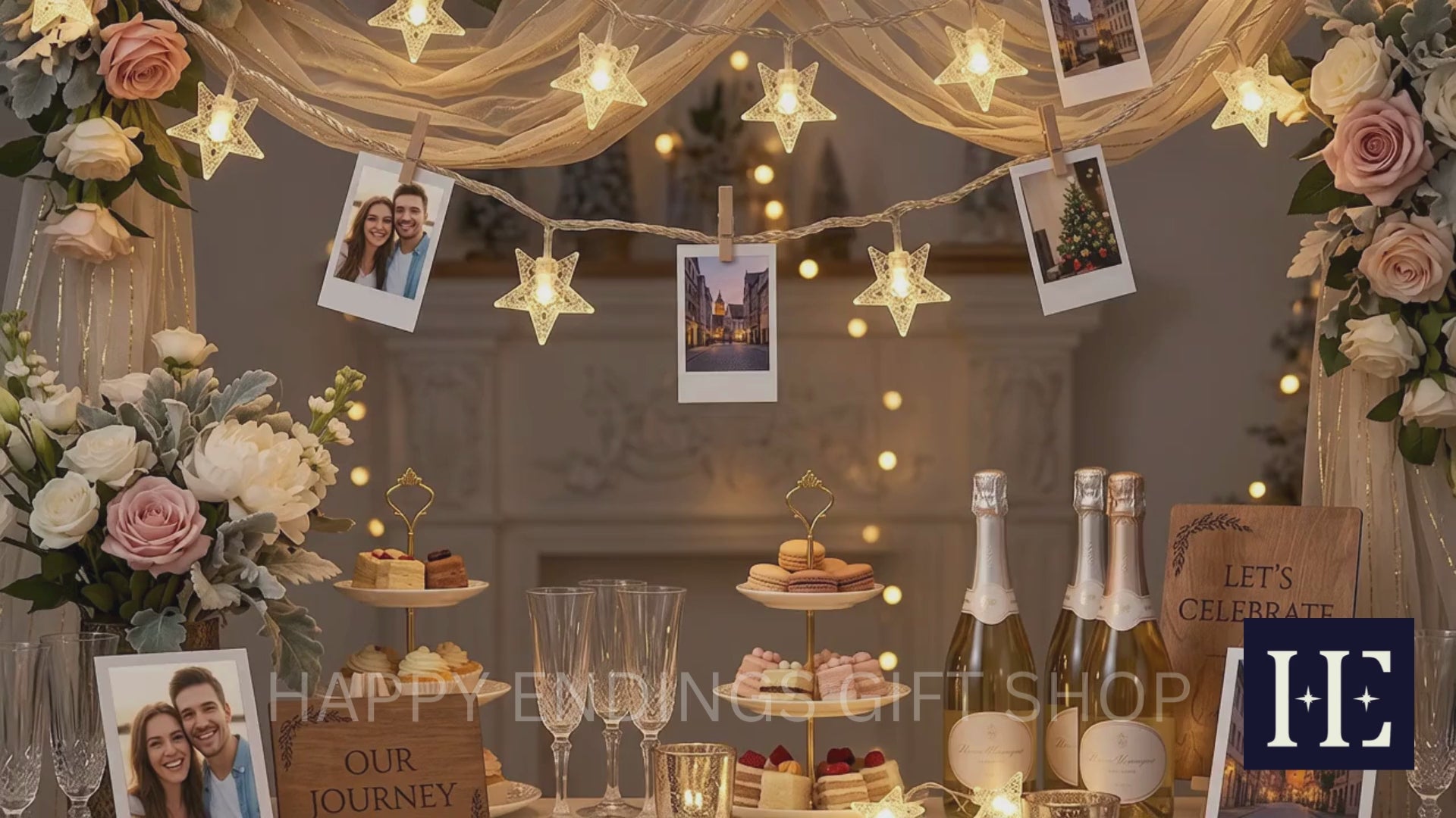 Happy Endings Gift Shop Yıldız Led